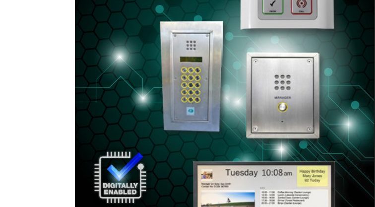 Warden call panel for assisted living safety